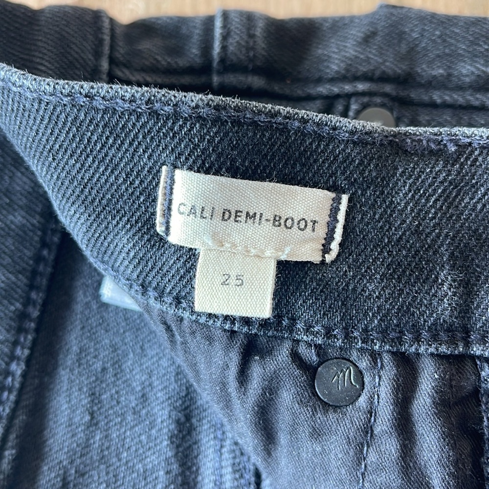 Madewell Cali Demi-Boot in Bayland Wash Raw Hem 25 - Picture 9 of 9